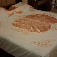 لحاف پشمی دو نفره بزرگ . لحاف کرسی|رختخواب، بالش، پتو|تبریز, |دیوار