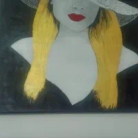 ی تابلو خاص نقاشی شده کار دست خوردم فوری