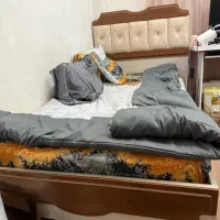 تخت تکنفر ومیز آرایش وآینه(جداگانه هم فروخته میشه)|تخت و سرویس خواب|بابل, |دیوار