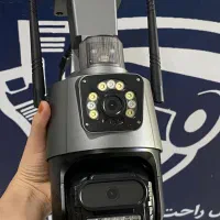 دوربین سیمکارتی دو لنز آژیر دار V380 برند 4MP
