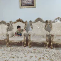 مبل سلطنتی تمیز ۹نفره