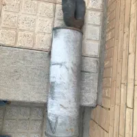 منبع اگزوز فابریک/آماده نصب/همراه سر اگزوز دولول