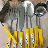 ست کفگیر ملاقه جنس قدیم|ظروف پخت‌وپز|تهران, بریانک|دیوار