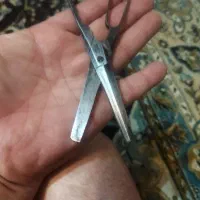 قیچی قلمدون قدیمی عتیقه مهردار|کلکسیون اشیاء عتیقه|کرمانشاه, |دیوار