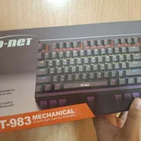 کیبورد گیمینگ سوییچ مکانیکال ابی rgb|قطعات و لوازم جانبی رایانه|اهواز, کمپلو شمالی|دیوار