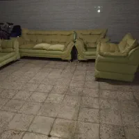 یک دست راحتی هفت نفره و بوفه