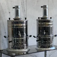 سماور ذغالی استیل