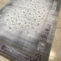 فرش طلاکوب طرح مدرن لاکی هزار شانه صفاریان|فرش|شیراز, عادل آباد|دیوار