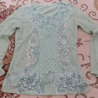 بلوز ودامن مجلسی کار شده