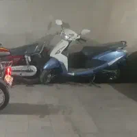 هیرو پلیژر110 ccمدل95رنگ سفید ابی سلامت
