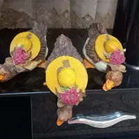 اردک فضول. دو تامجسمه