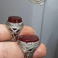 انگشتر  عقیق یمنی کهنه