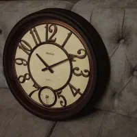 ساعت دیواری بزرگ قطر ۵۲ سانتیمتر نو