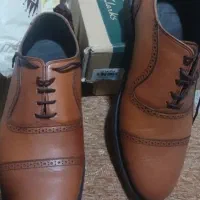 کفش چرم آراز ترک رنگ قهوه ای نمره ۴۲