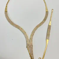 سرویس طلا بدون گوشواره به قیمت تابلو