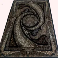 یک جفت فرش ۶متری طرح کهکشان نگین تبریز