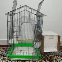 قفس کاسکویی ۱۰۳۳ و ۱۰۳۲ نو و در حد نو، تمیز و سالم|لوازم جانبی حیوانات|ساوه, |دیوار