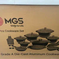 قابلمه چدن مارک MGSو سرویس ادویه ۲۳پارچه