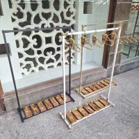 رگال آویز فلز و چوب نو