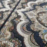 دوعدد فرش ۹متری سرمه ای