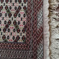 قالیچه دستباف ترکمنی 3 متری|فرش|گرگان, |دیوار