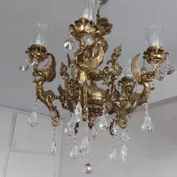 لوستر برنجی