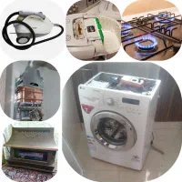 تعمیرات آبگرمکن،لوازم گازسوز،لباسشویی ولوازم برقی