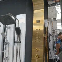 پنل دوش سری ۱۰۵۰ بدون پاشور    طلایی