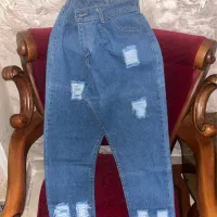 شلوار مام فیت مام استایل سایز ۳۳/۳۴خارجی