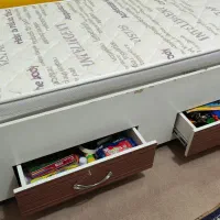 تخت سایز نوجوان با تشک ویستر