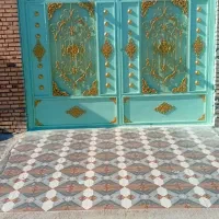 رنگ آمیزی در و پنجره سید حسن موسوی