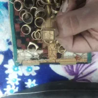 حراج تعدادی انگشتر طلاروس ونزدیک سه کیلو بدلیجات|بدلیجات|قم, نیروگاه|دیوار