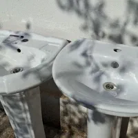 فروش دو عدد روشویی ایستاده|لوازم سرویس بهداشتی|صدرا-فارس, فاز ۱|دیوار