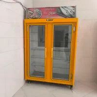 یخچال دو در ایستاده. بسیار سالم. آماده کار.