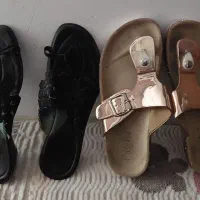 دوجفت دمپایی رو فرشی