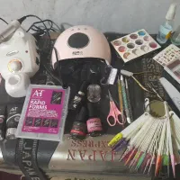 لوازم کامل کاشت ناخن