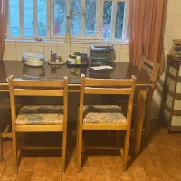 میز ۶ نفره. و ۶ صندلی آشپز خانه|میز و صندلی غذاخوری|شیراز, شهرک بهشتی|دیوار