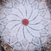 قلاب بافی سرویس عروس|صنایع دستی و سایر لوازم تزئینی|قم, باغ کرباسی|دیوار