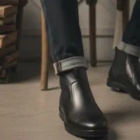 پکیج کاپشن Artim نیم بوت مردانه مشکی مدل Rad|لباس|مهاباد (آذربایجان غربی), |دیوار