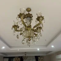 لوستر ۶ شاخه و ۵ شاخه تمام برنز