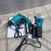دریل ماکیتا اصلی چکشی دوحالته مینی فرز اصلی دلر|ماشین‌آلات صنعتی|مشهد, شهید معقول|دیوار