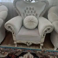 مبل کلاسیک ۸ نفره/جلو مبلی /میز غذاخوری /میز تی وی|مبلمان خانگی و میز عسلی|میاندوآب, |دیوار