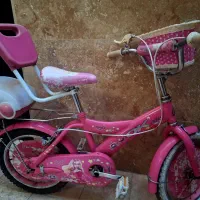 دوچرخه صورتی دخترانه ۱۶