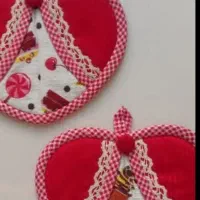 دوخت سرویس اشپزخانه با پارچه با کیفیت وتضمینی|سفره، حوله، دستمال آشپزخانه|خرم‌آباد, |دیوار