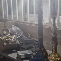 ۲ عدد قیلون و وسایل مربوطه