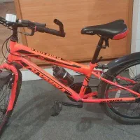 دوچرخه المپیا سایز ۲۶ نارنجی اصل|دوچرخه، اسکیت، اسکوتر|میانه, |دیوار