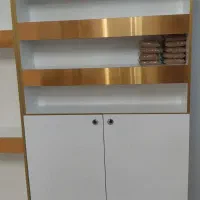 شلف و قفسه|کتابخانه، شلف، قفسههای دیواری|مشکیندشت, |دیوار