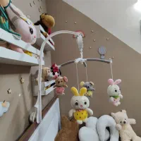 آویز موزیکال تخت کودک|اسباب و اثاث بچه|گرگان, |دیوار