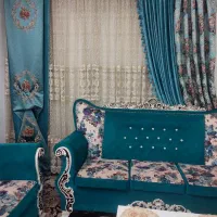 مبل راحتی هفت نفره .همراه با میز جلو مبلی