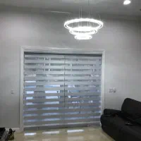 پرده زبرا   اداری  آشپزخانه کافه چاپی لوگو
